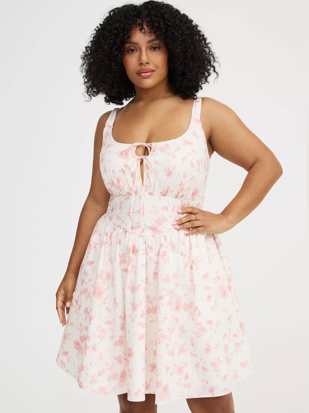 Torrid Corset Detail Mini Dress Size 22
